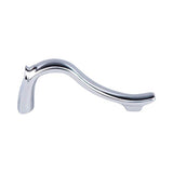 Top Knobs - Dover Latch Pull 2 1/2 Inch (c-c) Polished Chrome - Polished Chrome
