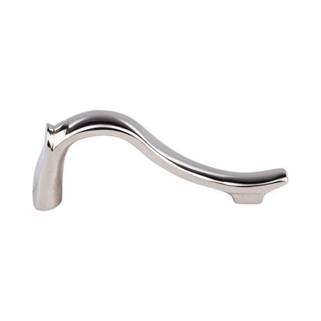 Top Knobs - Dover Latch Pull 2 1/2 Inch (c-c) Polished Nickel - Polished Nickel