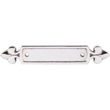 Top Knobs - Dover Backplate 2 1/2 Inch (c-c) Polished Nickel - Polished Nickel