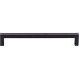 Top Knobs - Square Bar Pull 7 9/16 Inch (c-c) Flat Black - Flat Black