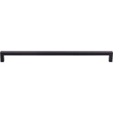 Top Knobs - Square Bar Pull 12 5/8 Inch (c-c) Flat Black - Flat Black