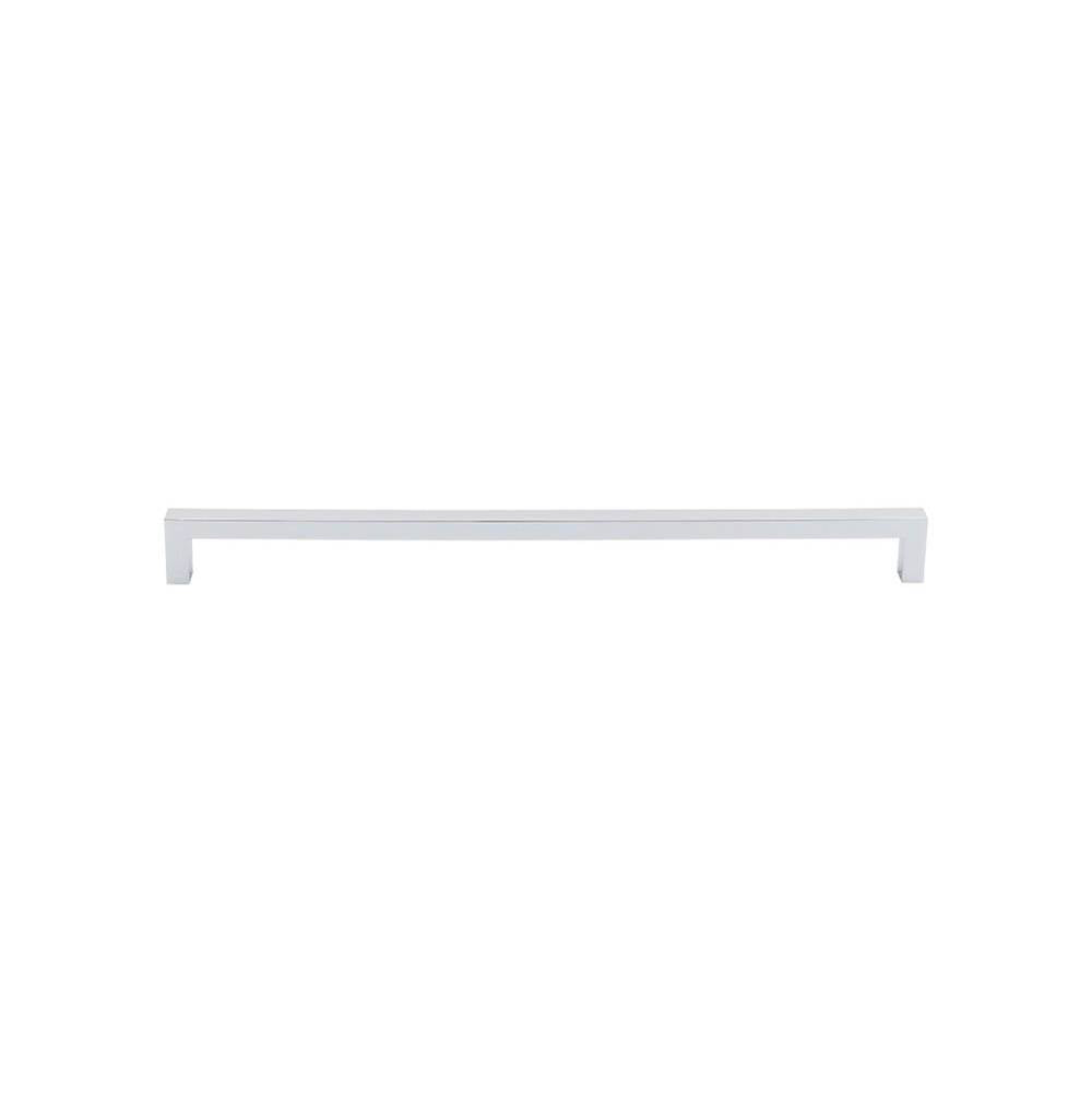 Top Knobs - Square Bar Pull 17 5/8 Inch (c-c) Polished Chrome - Polished Chrome