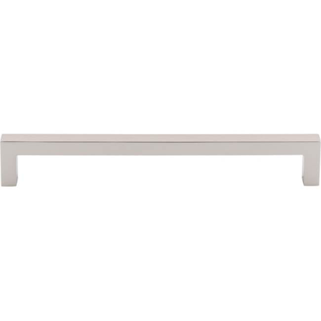 Top Knobs - Square Bar Pull 7 9/16 Inch (c-c) Polished Nickel - Polished Nickel