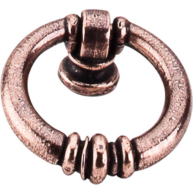 Top Knobs - Newton Ring 1 1/2 Inch Old English Copper - Old English Copper
