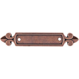 Top Knobs - Dover Backplate 2 1/2 Inch Old English Copper - Old English Copper