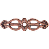 Top Knobs - Newton Backplate 3 3/16 Inch Old English Copper - Old English Copper