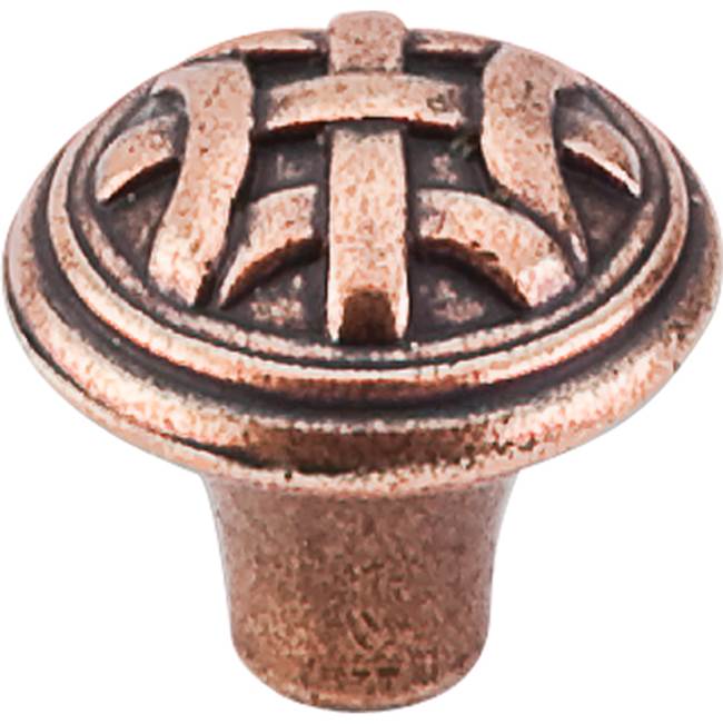 Top Knobs - Celtic Small Knob 1 Inch Old English Copper - Old English Copper