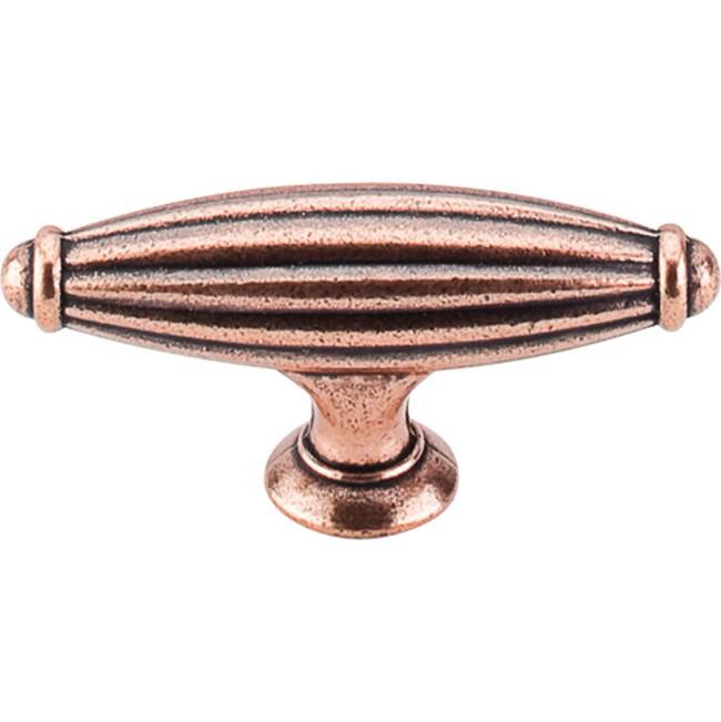 Top Knobs - Tuscany T-Handle 2 5/8 Inch Old English Copper - Old English Copper