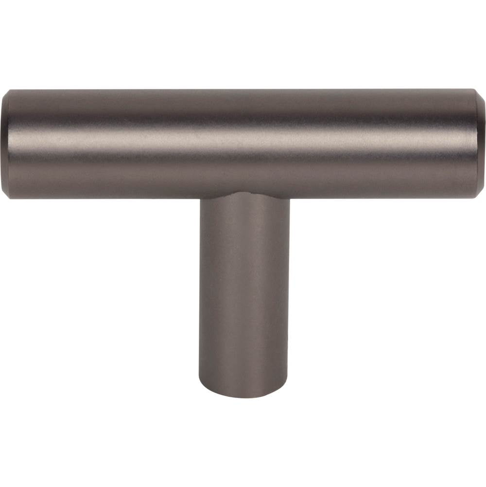 Top Knobs - Hopewell T-Handle 2 Inch Ash Gray - Ash Gray
