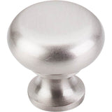 Top Knobs - Flat Faced Knob 1 1/4 Inch Brushed Satin Nickel - Brushed Satin Nickel