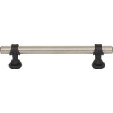 Top Knobs - Bit Pull 5 1/16 Inch (c-c) Pewter Antique and Flat Black