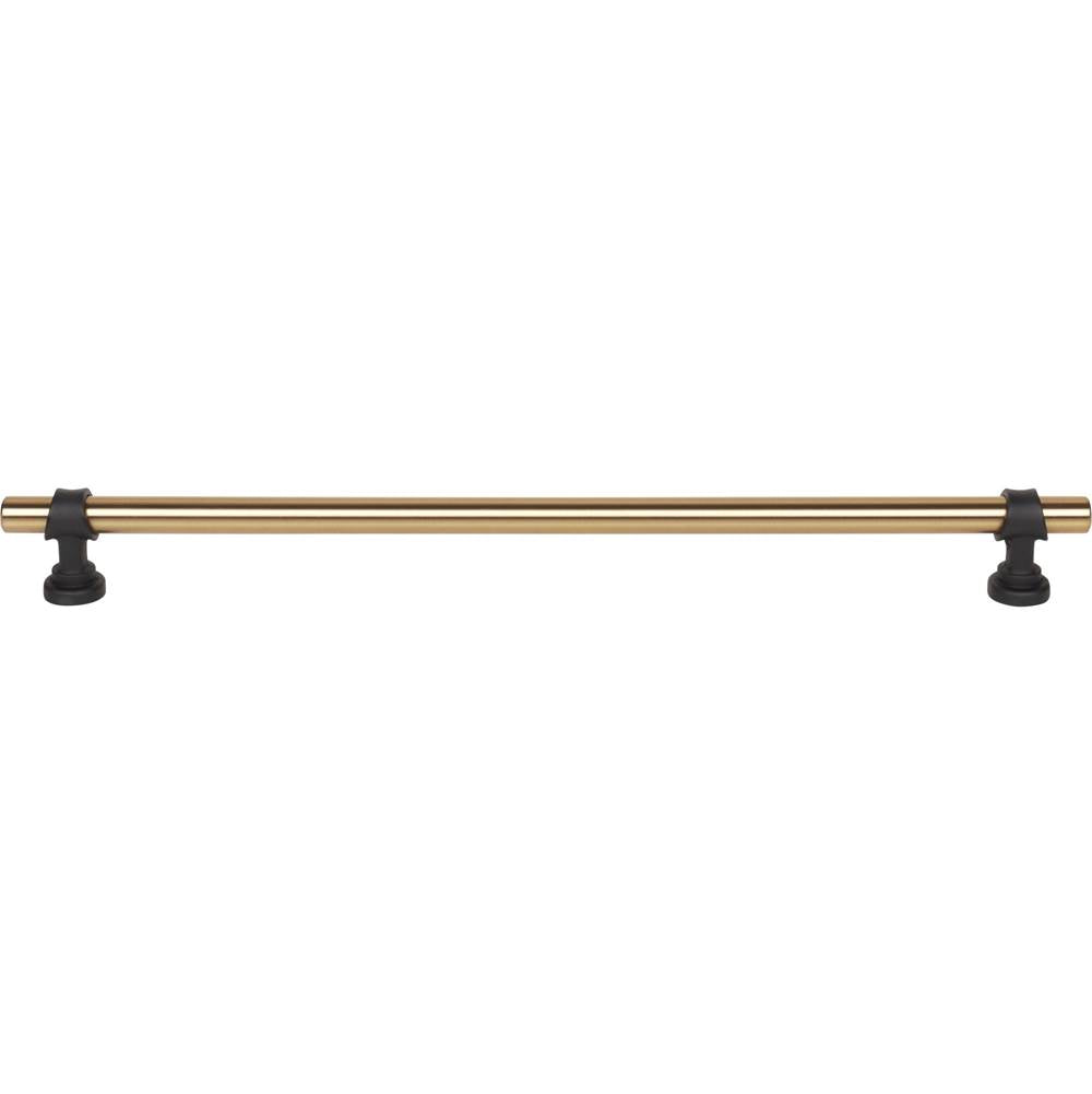 Top Knobs - Bit Pull 12 Inch (c-c) Honey Bronze and Flat Black