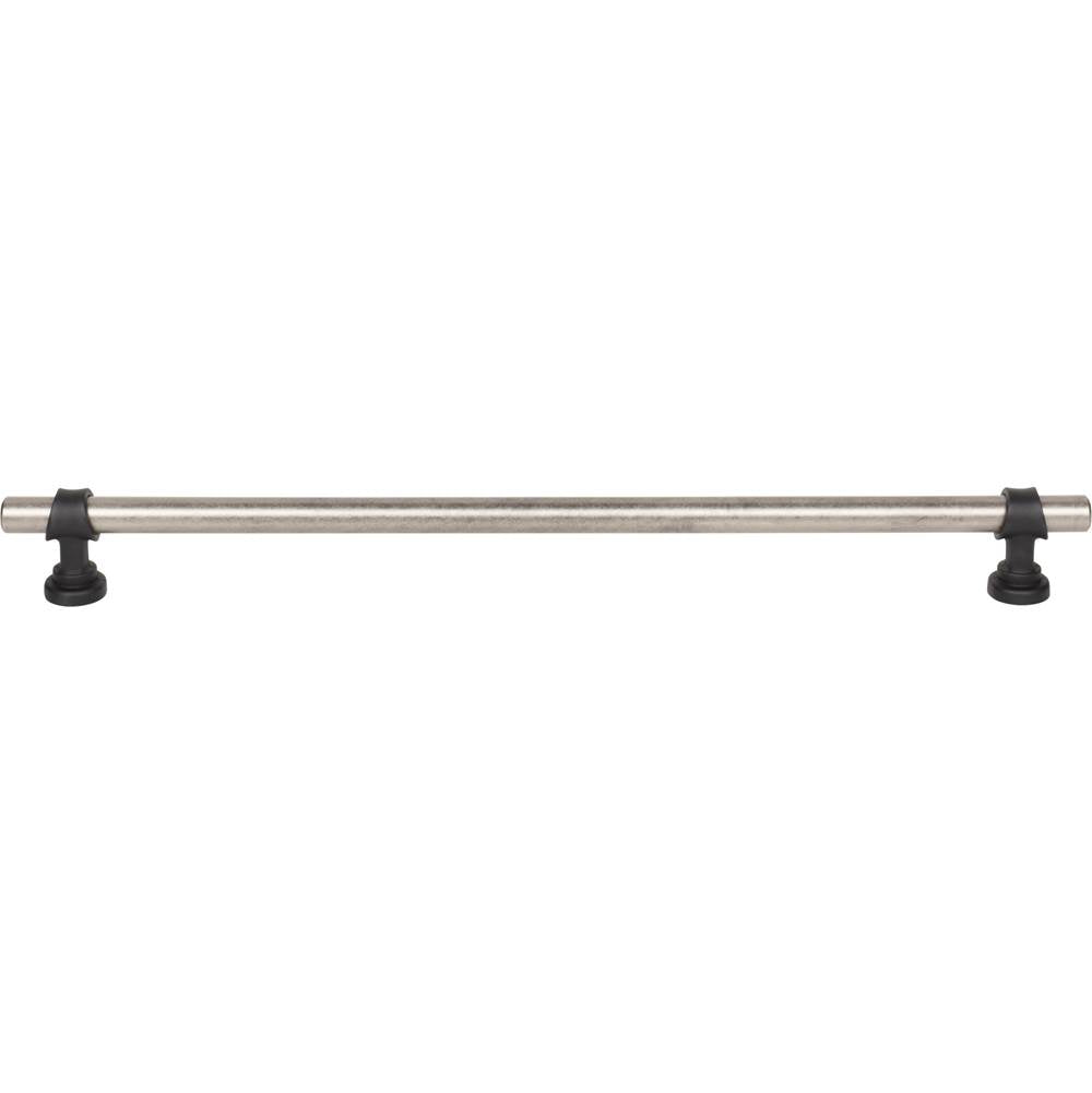 Top Knobs - Bit Pull 12 Inch (c-c) Pewter Antique and Flat Black