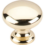 Top Knobs - Mushroom Knob 1 1/4 Inch Polished Brass - Polished Brass