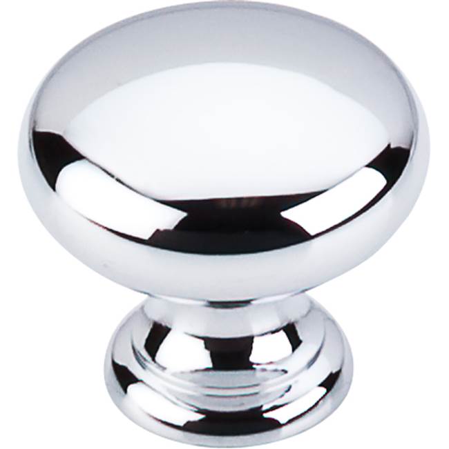 Top Knobs - Mushroom Knob 1 1/4 Inch Polished Chrome - Polished Chrome