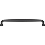 Top Knobs - Charlotte Pull 8 Inch (c-c) Flat Black - Flat Black