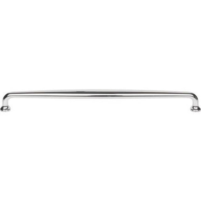 Top Knobs - Charlotte Pull 12 Inch (c-c) Polished Chrome - Polished Chrome