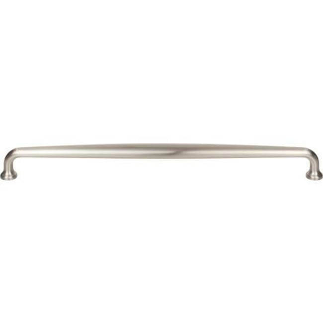 Top Knobs - Charlotte Pull 12 Inch (c-c) Brushed Satin Nickel - Brushed Satin Nickel