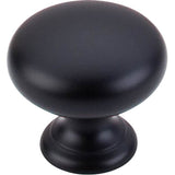 Top Knobs - Mushroom Knob 1 1/4 Inch Flat Black - Flat Black