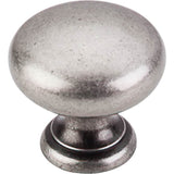 Top Knobs - Mushroom Knob 1 1/4 Inch Pewter Antique - Pewter Antique