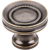 Top Knobs - Button Faced Knob 1 1/4 Inch German Bronze - German Bronze