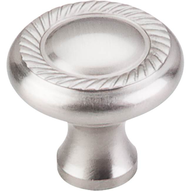 Top Knobs - Swirl Cut Knob 1 1/4 Inch Brushed Satin Nickel - Brushed Satin Nickel