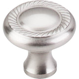 Top Knobs - Swirl Cut Knob 1 1/4 Inch Brushed Satin Nickel - Brushed Satin Nickel