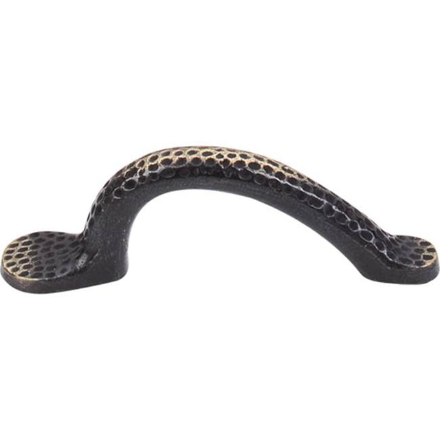 Top Knobs - Warwick Vertical Latch Pull 2 1/2 Inch (c-c) Dark Antique Brass - Dark Antique Brass