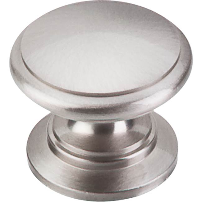 Top Knobs - Ray Knob 1 1/4 Inch Brushed Satin Nickel - Brushed Satin Nickel