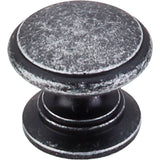 Top Knobs - Ray Knob 1 1/4 Inch Black Iron - Black Iron
