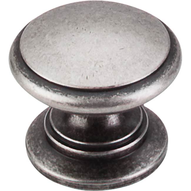 Top Knobs - Ray Knob 1 1/4 Inch Pewter Antique - Pewter Antique