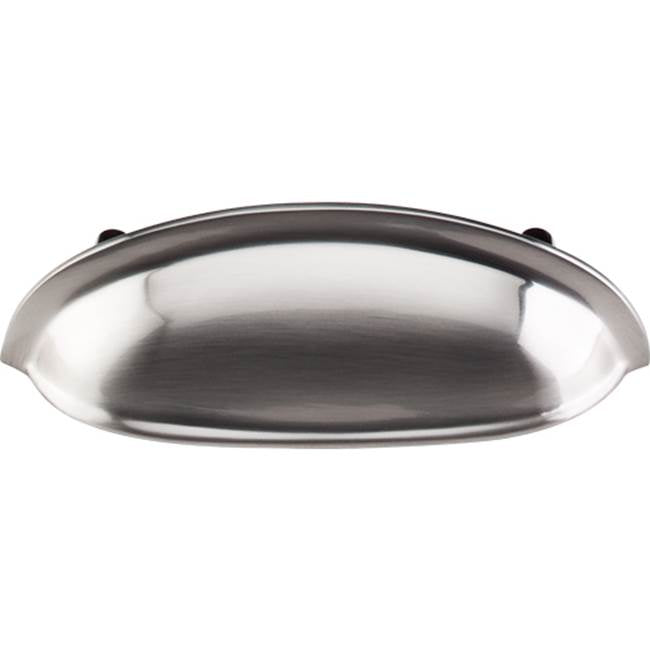 Top Knobs - Somerset Cup Pull 3 Inch (c-c) Brushed Satin Nickel - Brushed Satin Nickel