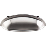 Top Knobs - Somerset Cup Pull 3 Inch (c-c) Brushed Satin Nickel - Brushed Satin Nickel