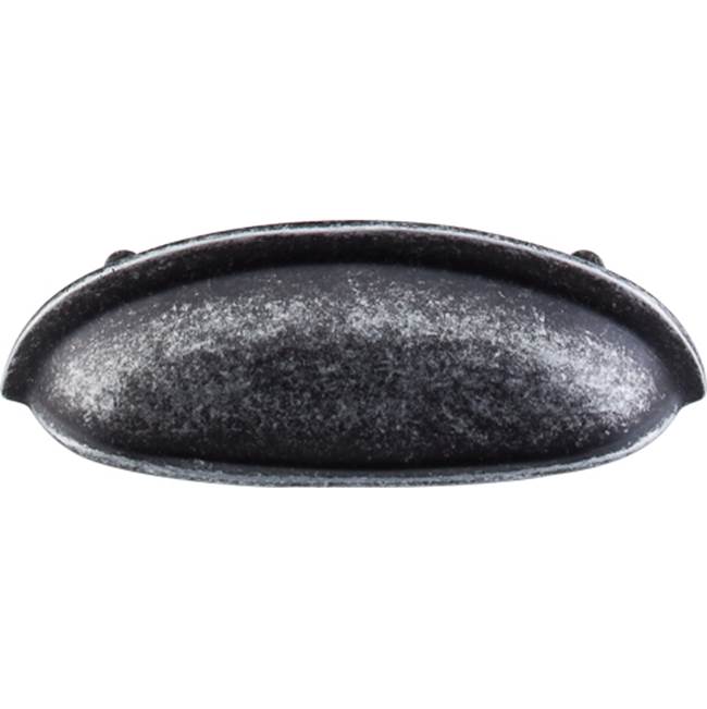 Top Knobs - Somerset Cup Pull 3 Inch (c-c) Black Iron - Black Iron