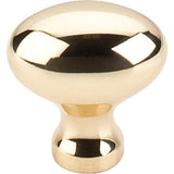 Top Knobs - Egg Knob 1 1/4 Inch Polished Brass - Polished Brass