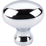 Top Knobs - Egg Knob 1 1/4 Inch Polished Chrome - Polished Chrome