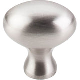 Top Knobs - Egg Knob 1 1/4 Inch Brushed Satin Nickel - Brushed Satin Nickel