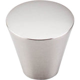 Top Knobs - Cone Knob 1 1/16 Inch Brushed Satin Nickel - Brushed Satin Nickel