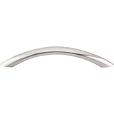 Top Knobs - Bow Pull 5 1/16 Inch (c-c) Brushed Satin Nickel - Brushed Satin Nickel
