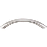 Top Knobs - Bow Pull 3 3/4 Inch (c-c) Brushed Satin Nickel - Brushed Satin Nickel