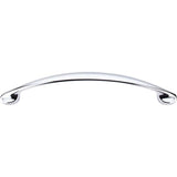 Top Knobs - Mandal Pull 5 1/16 Inch (c-c) Polished Chrome - Polished Chrome