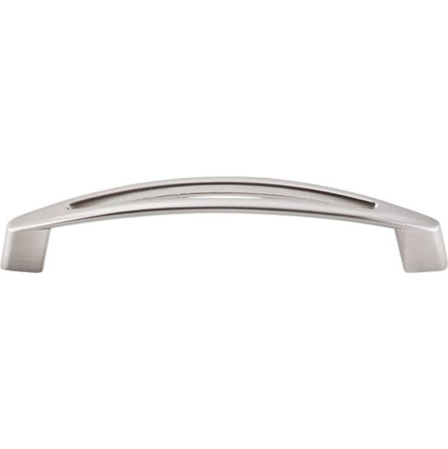 Top Knobs - Verona Pull 5 1/16 Inch (c-c) Brushed Satin Nickel - Brushed Satin Nickel