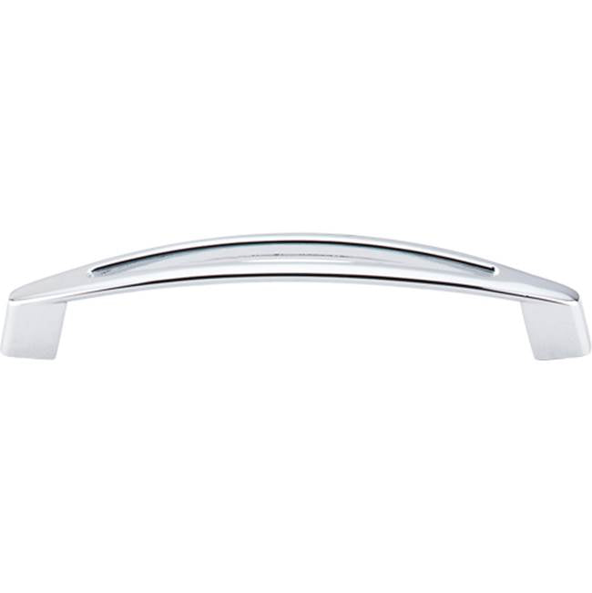 Top Knobs - Verona Pull 5 1/16 Inch (c-c) Polished Chrome - Polished Chrome