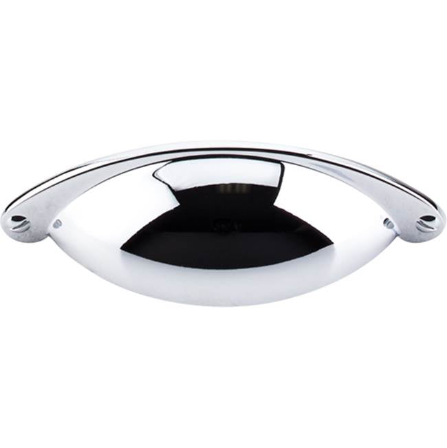 Top Knobs - Arendal Cup Pull 2 1/2 Inch (c-c) Polished Chrome - Polished Chrome