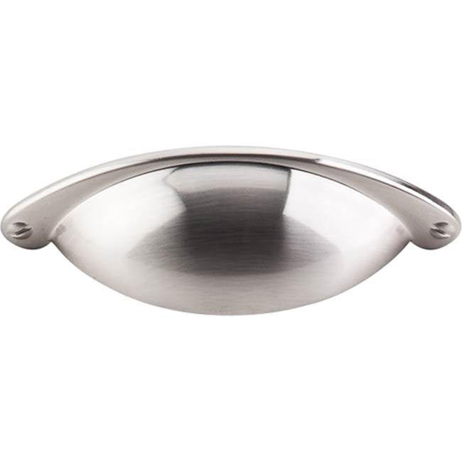 Top Knobs - Arendal Cup Pull 2 1/2 Inch (c-c) Brushed Satin Nickel - Brushed Satin Nickel