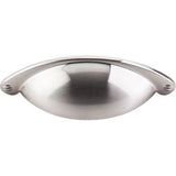 Top Knobs - Arendal Cup Pull 2 1/2 Inch (c-c) Brushed Satin Nickel - Brushed Satin Nickel