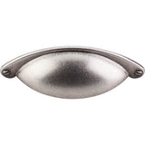 Top Knobs - Arendal Cup Pull 2 1/2 Inch (c-c) Pewter Antique - Pewter Antique