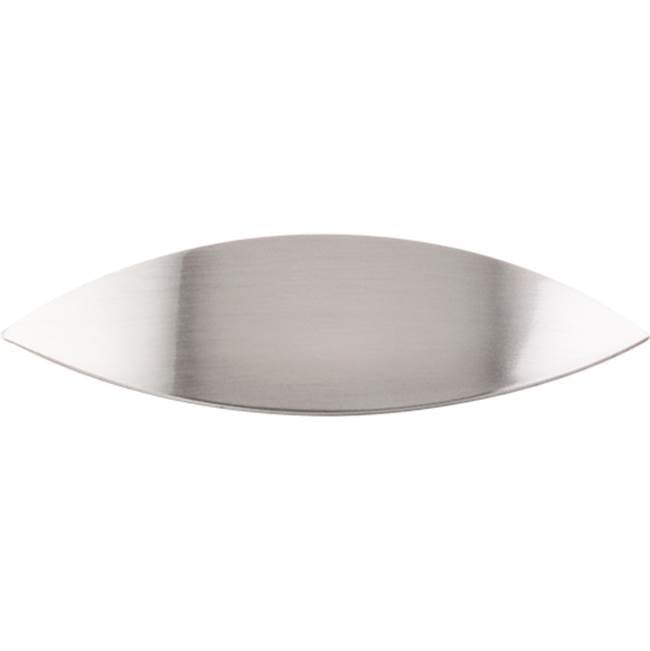 Top Knobs - Eyebrow Cup Pull 2 1/2 Inch (c-c) Brushed Satin Nickel - Brushed Satin Nickel