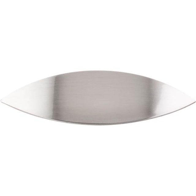 Top Knobs - Eyebrow Cup Pull 2 1/2 Inch (c-c) Brushed Satin Nickel - Brushed Satin Nickel