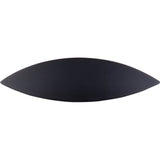 Top Knobs - Eyebrow Cup Pull 2 1/2 Inch (c-c) Flat Black - Flat Black